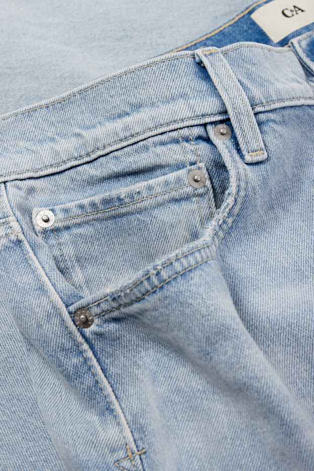Home - Baggy jeans - texà blau clar