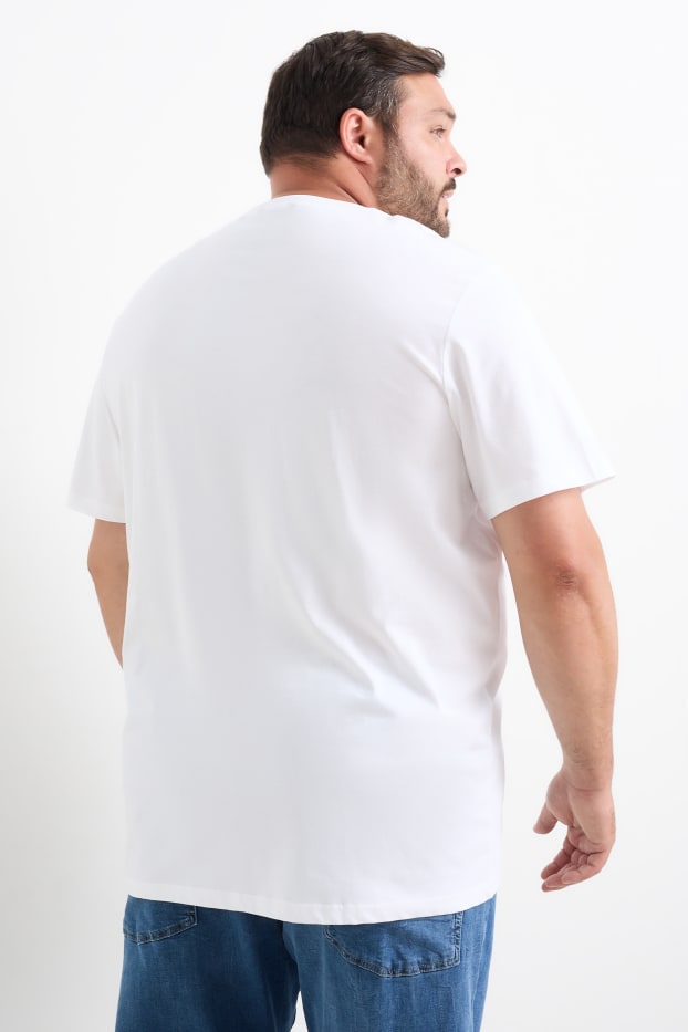 Uomo - Confezione da 5 - t-shirt - bianco
