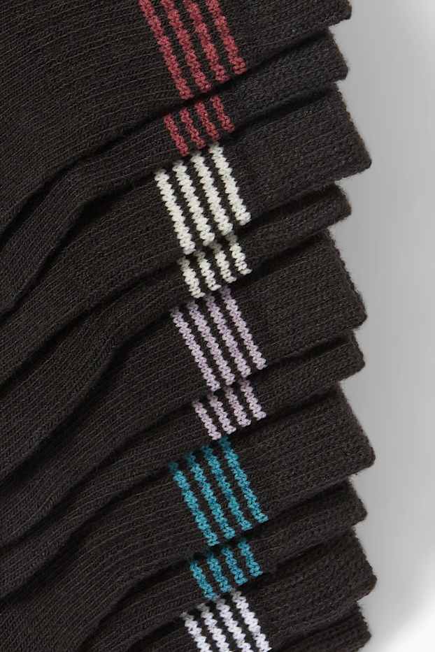 Herren - Multipack 5er - Kurzsocken - schwarz