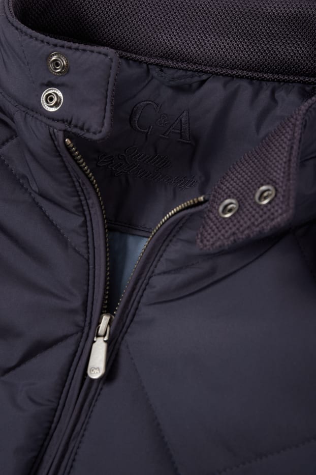 Hommes - Blouson - déperlant - noir