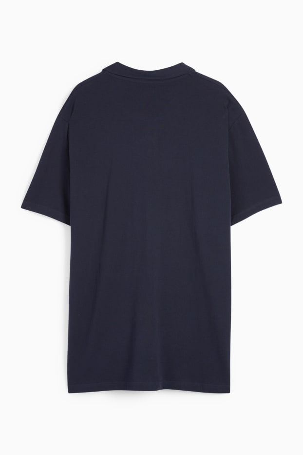 Herren - Poloshirt - dunkelblau