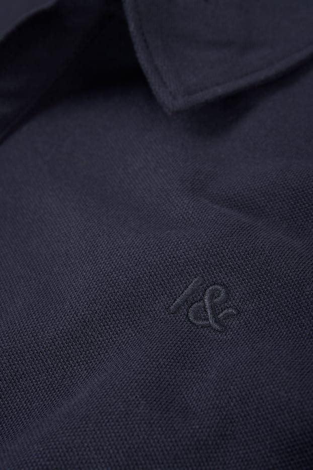 Herren - Poloshirt - dunkelblau