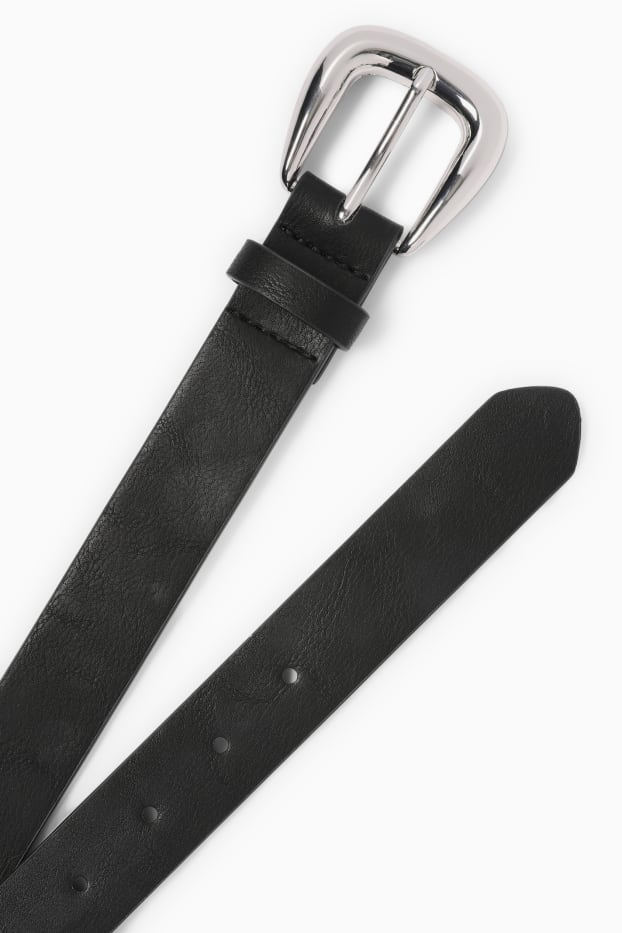 Femmes - Ceinture - synthétique - noir