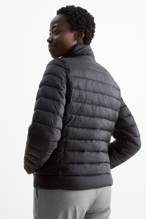 Damen - Steppjacke - schwarz