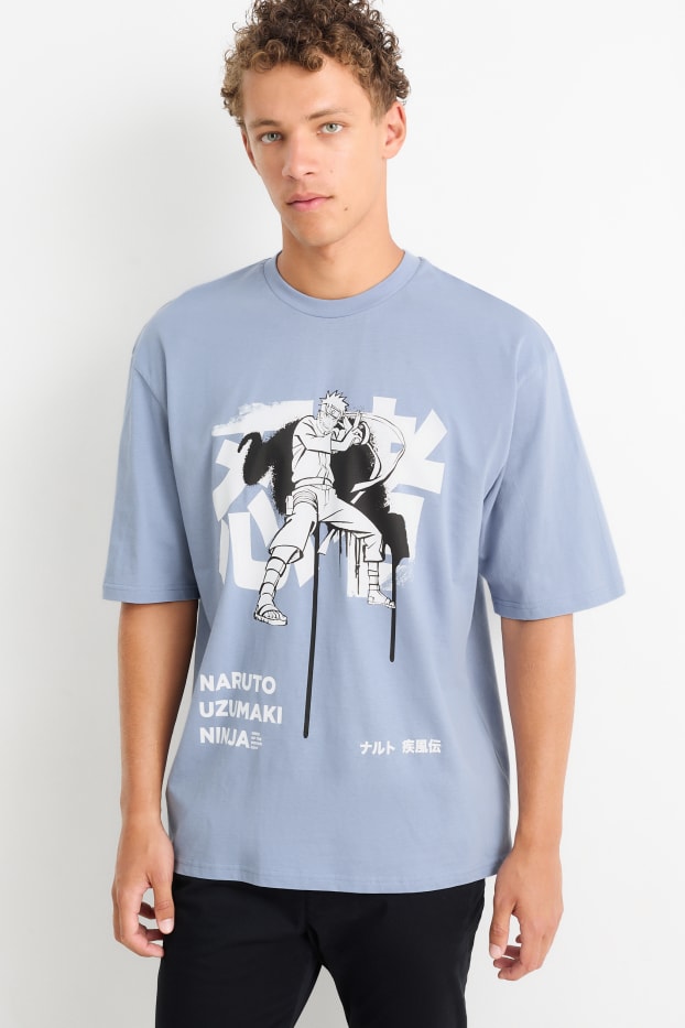 Home - Oversized - samarreta de màniga curta - Naruto - blau