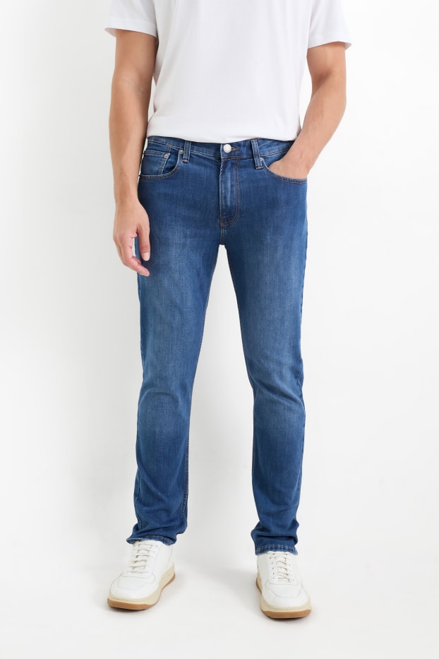 Herren - Slim Jeans - jeansblau