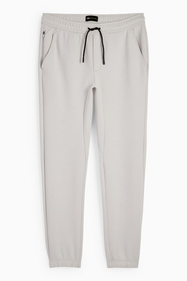 Herren - Funktions-Jogginghose - hellgrau
