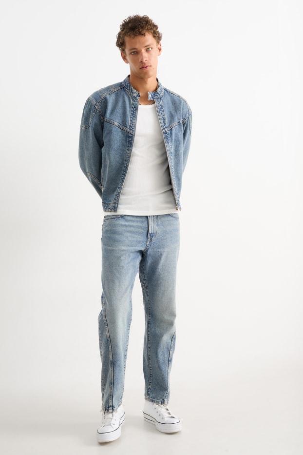 Herren - Relaxed Jeans - jeansblau