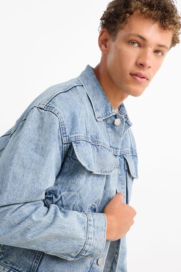 Men - Denim jacket - denim-light blue