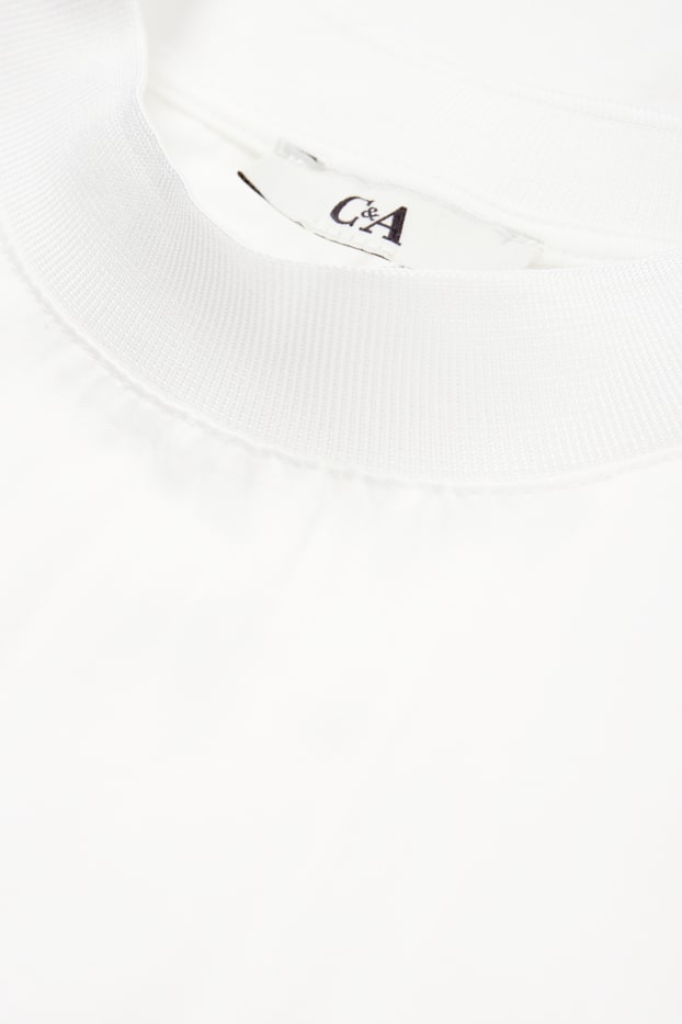 Damen - T-Shirt - cremeweiß