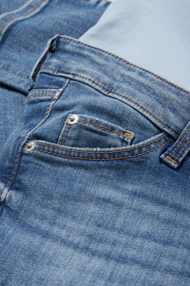 Damen - Umstandsjeans - Slim Jeans - jeansblau