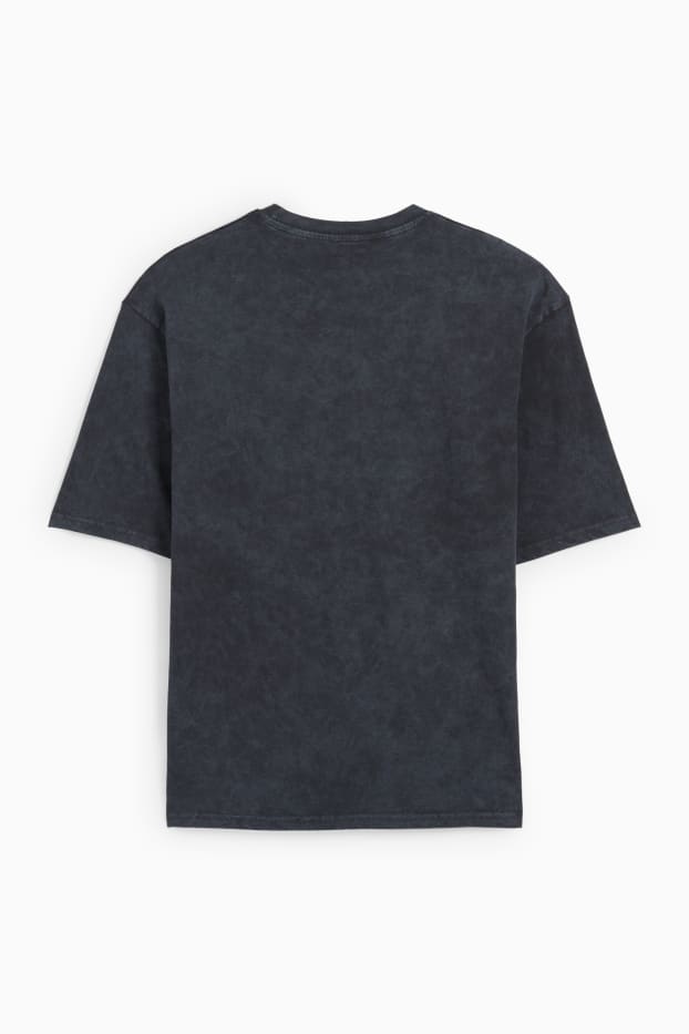 Herren - Oversized-T-Shirt - Tupac - schwarz