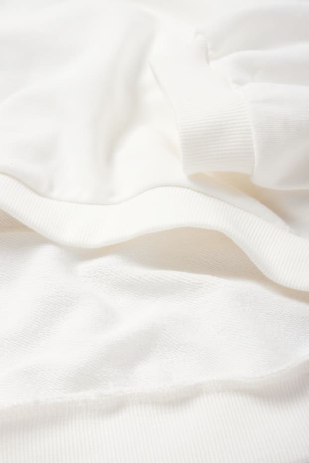 Femmes - Sweat - Catlady Collection - blanc crème