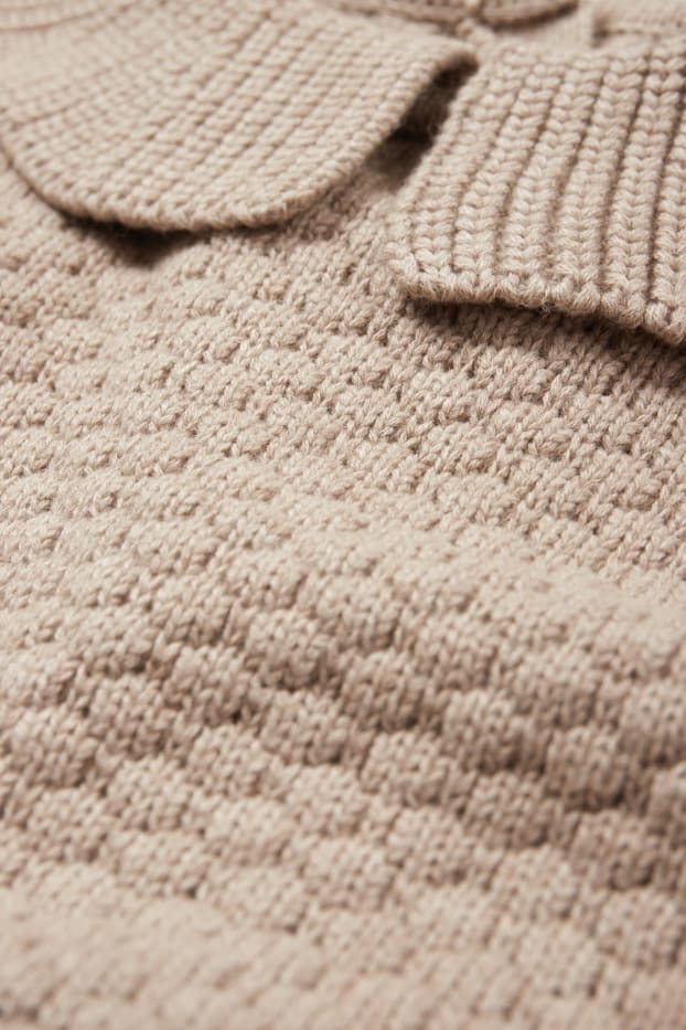 Baby Mädchen - Baby-Pullover - beige