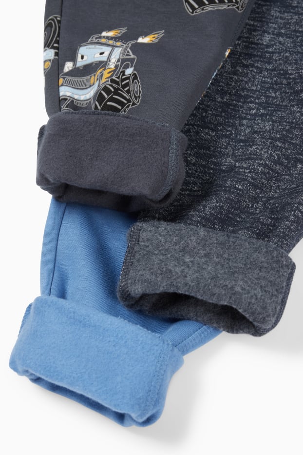 Children Boys - Multipack of 3 - monster truck - joggers - blue / gray