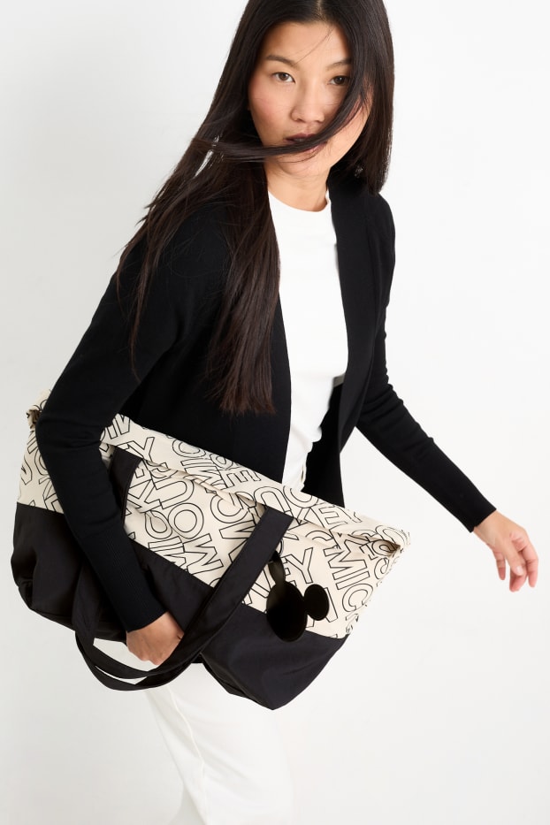 Damen - Shopper - Micky Maus - beige