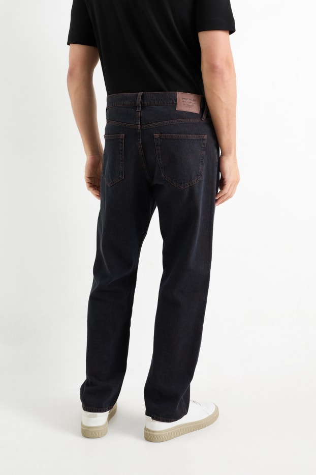 Uomo - Relaxed jeans - marrone