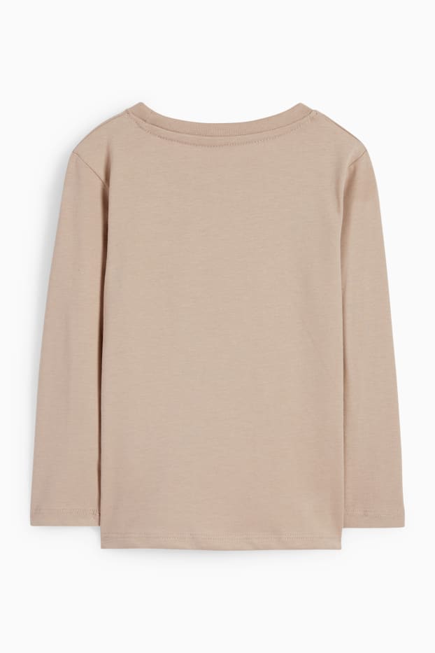 Bambini - Maglia a maniche lunghe - beige