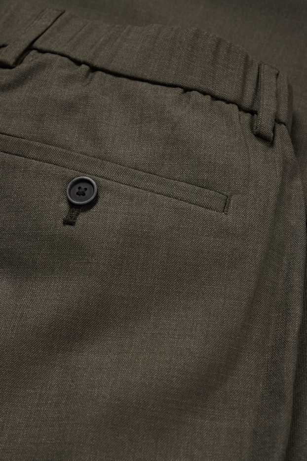 Home - Pantalons combinables - regular fit - Flex - verd fosc