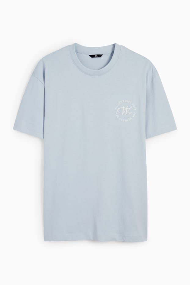 Uomo - T-shirt - azzurro