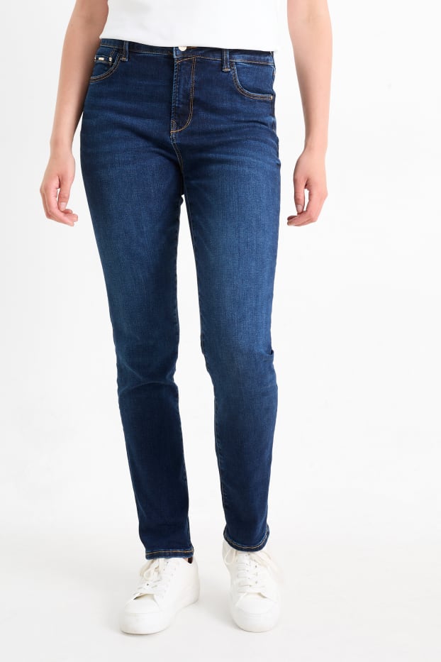 Donna - Slim jeans - vita media - jeans modellanti - LYCRA® - jeans blu