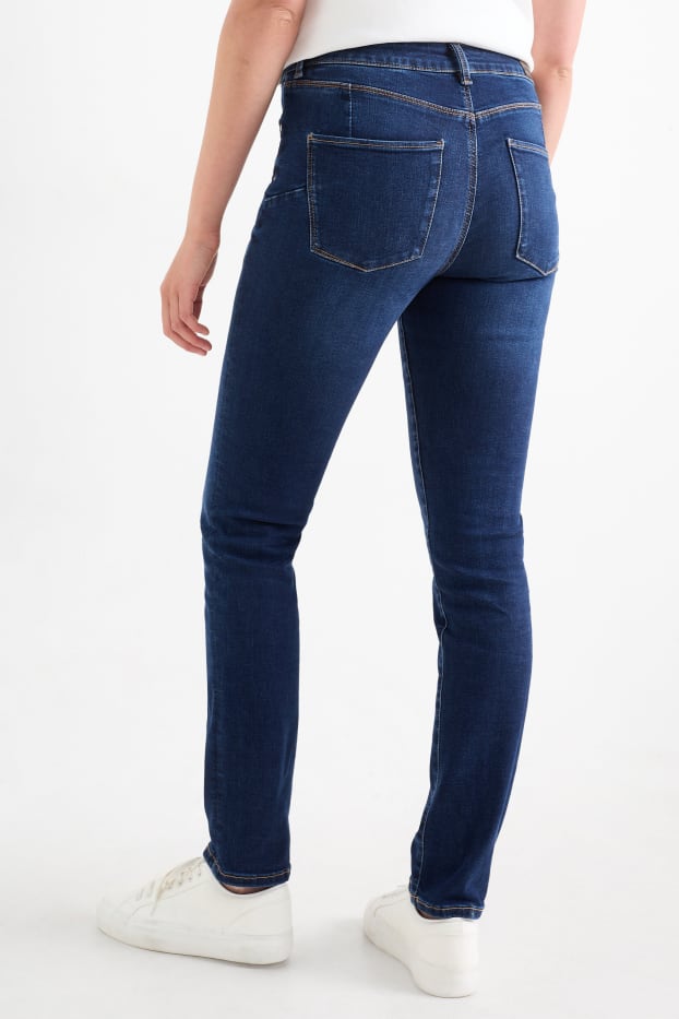 Donna - Slim jeans - vita media - jeans modellanti - LYCRA® - jeans blu