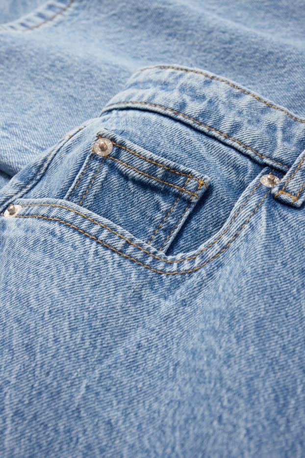 Donna - Baggy jeans - vita media - jeans blu