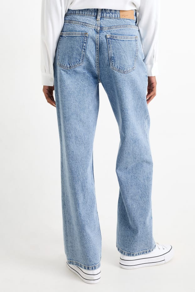 Donna - Baggy jeans - vita media - jeans blu