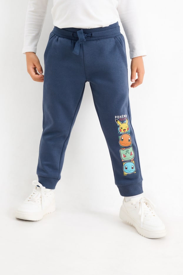 Kinderen: jongens - Pokémon - joggingbroek - donkerblauw