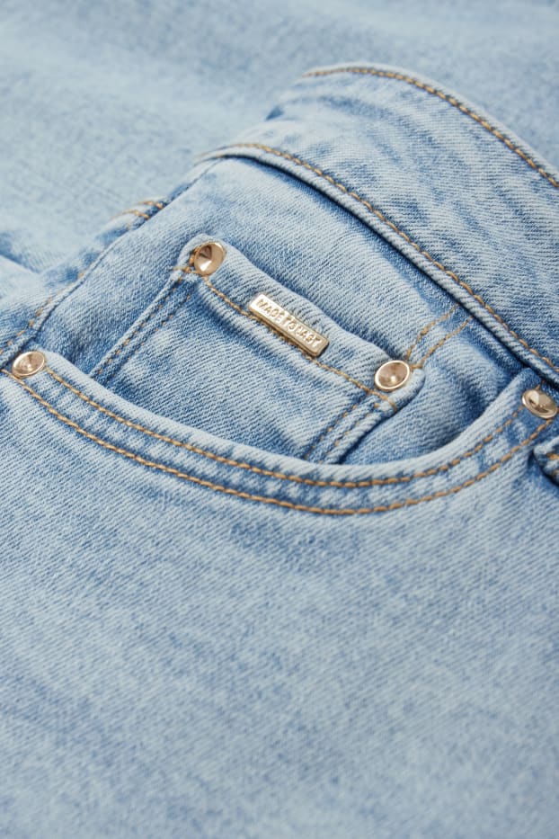 Femmes - Jean bootcut - mid waist - jean galbant - LYCRA® - jean bleu clair