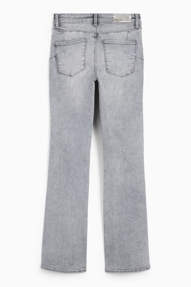 Dona - Bootcut jeans - mid waist - shaping jeans - LYCRA® - texà gris clar