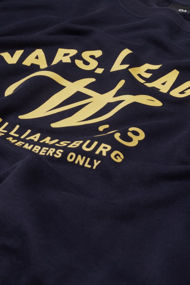 Men - Sweatshirt - dark blue