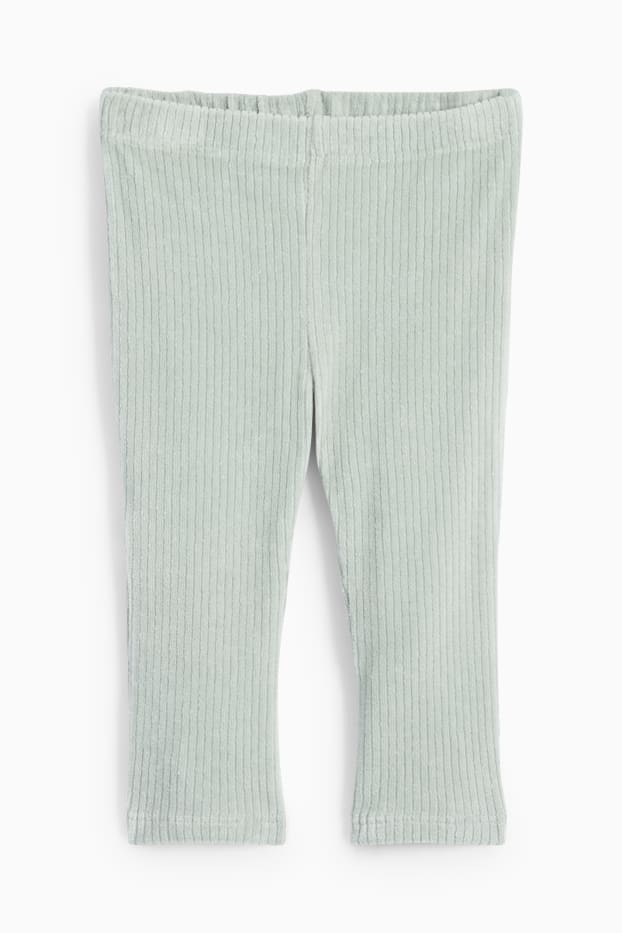 Bébés filles - Petites fleurs - tenue pour bébé - 2 pièces - beige clair