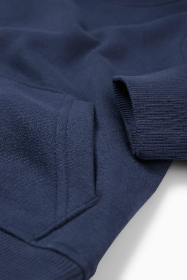 Kinderen: jongens - Hoodie - donkerblauw