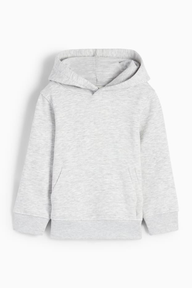 Kinder Buben - Hoodie - hellgrau