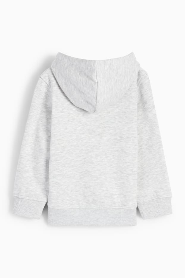 Kinder Buben - Hoodie - hellgrau