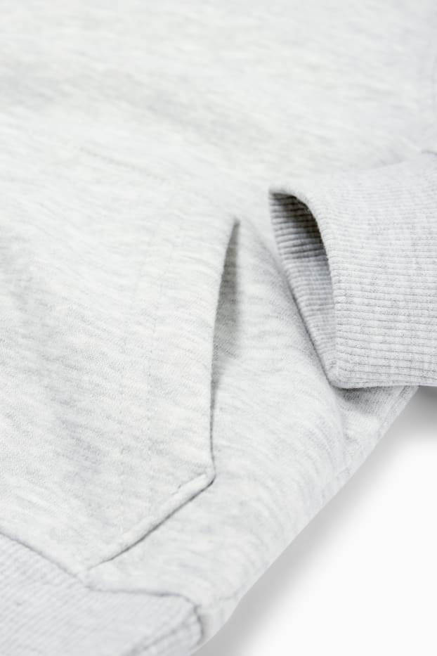 Kinder Buben - Hoodie - hellgrau