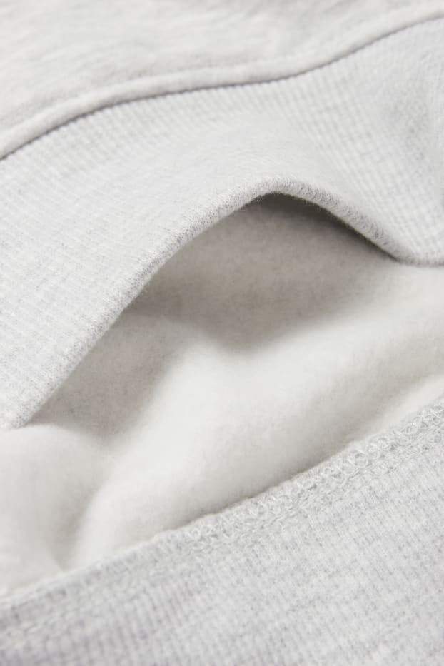 Kinder Buben - Hoodie - hellgrau