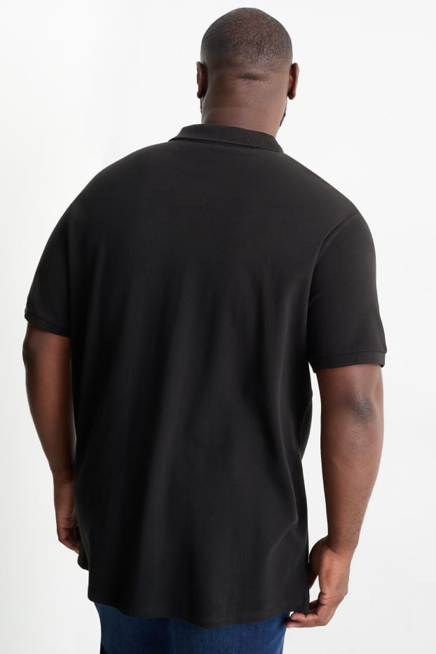 Bărbați - Tricou polo - negru