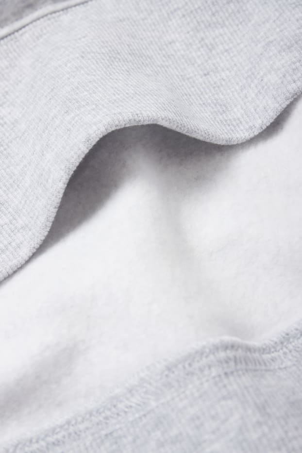 Donna - Felpa basic - grigio chiaro