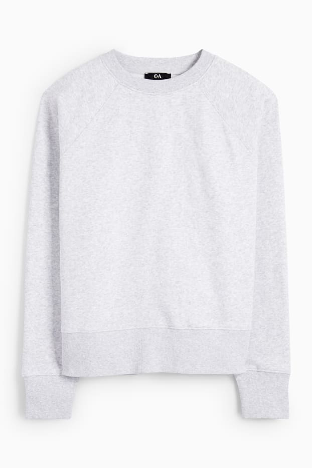 Donna - Felpa basic - grigio chiaro