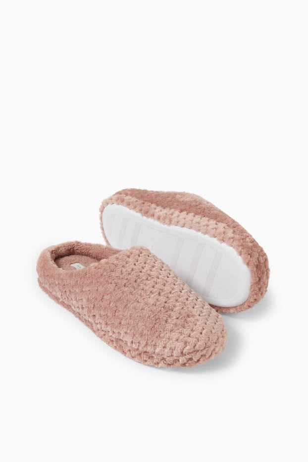 Femmes - Chaussons - rose