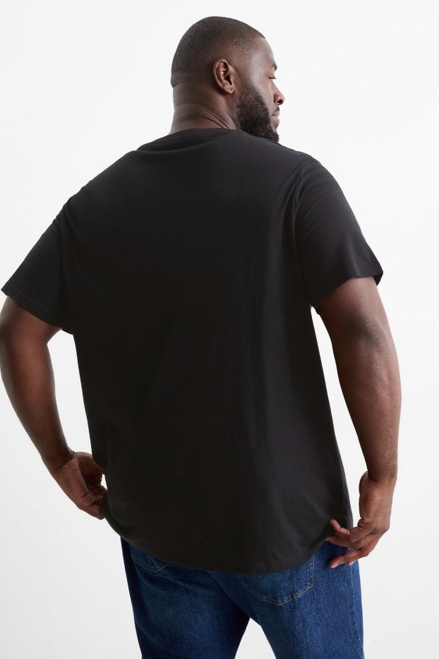 Hommes - Lot de 5 - T-shirts - noir