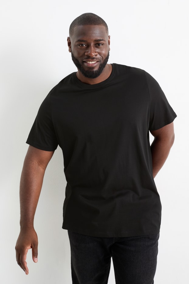 Hommes - T-shirt - noir