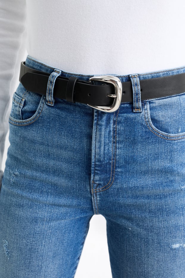 Femmes - Ceinture - synthétique - noir