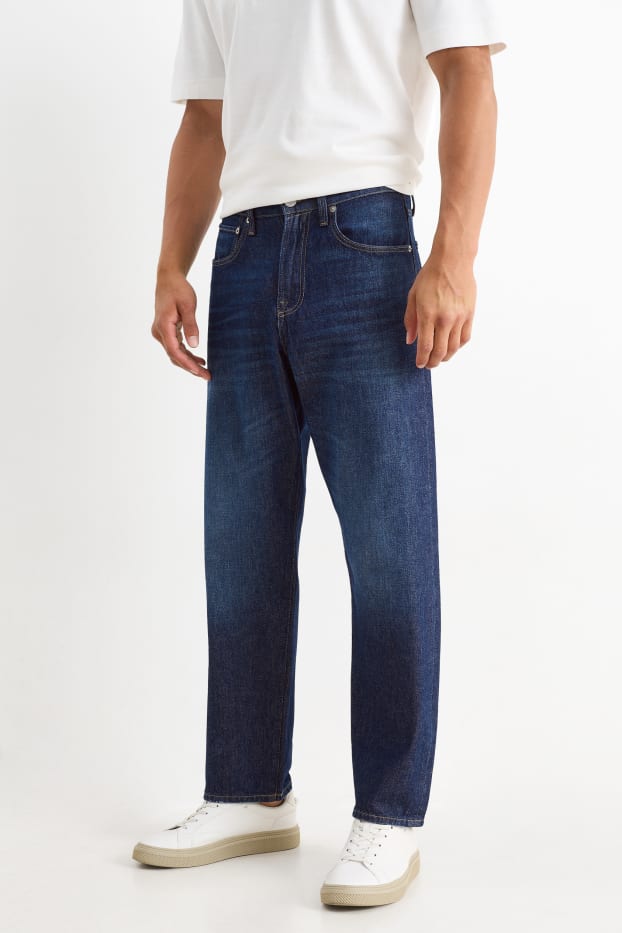Herren - Relaxed Jeans - dunkeljeansblau