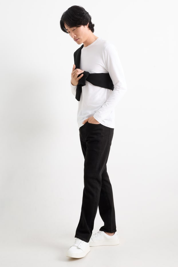 Home - Regular Jeans - negre