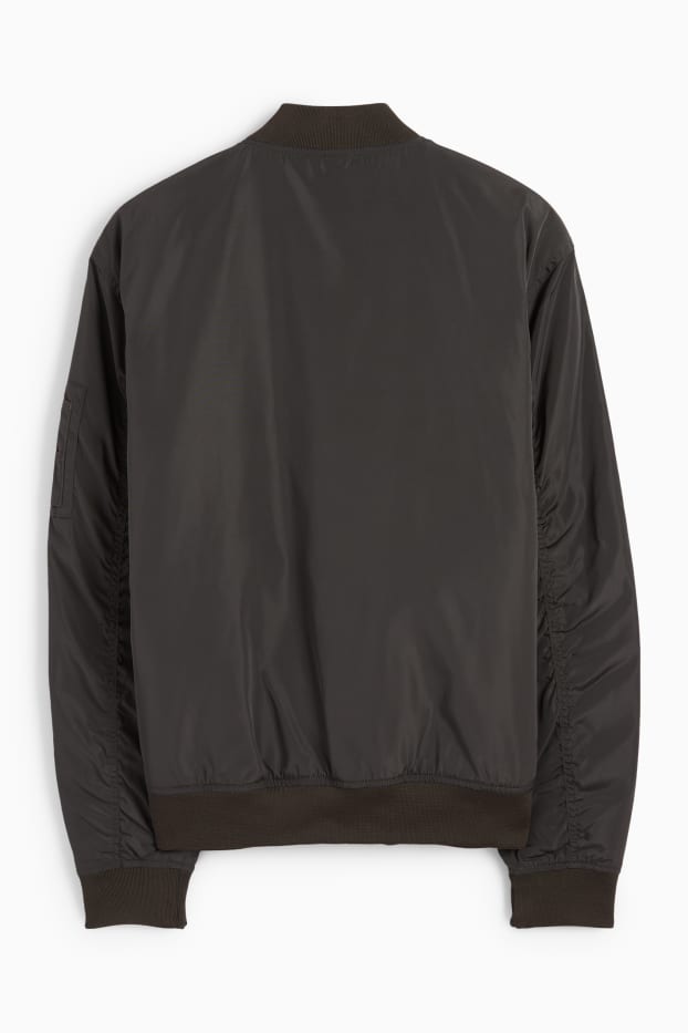Home - Jaqueta bomber - negre