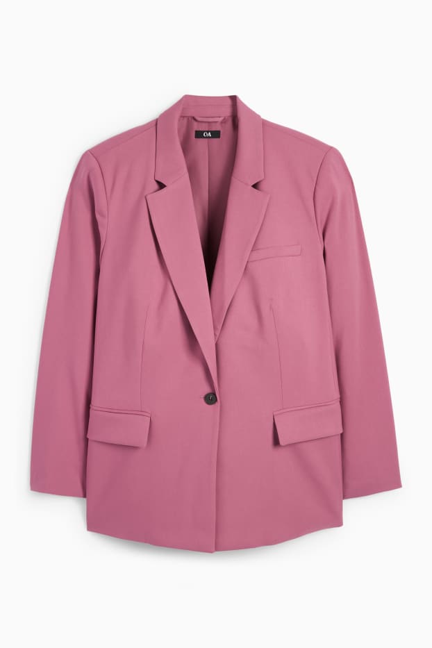 Dona - Blazer oversized - rosa fosc