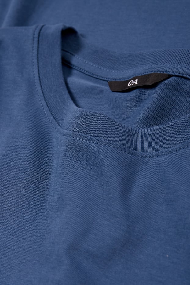Uomo - Maglia a maniche lunghe - blu scuro